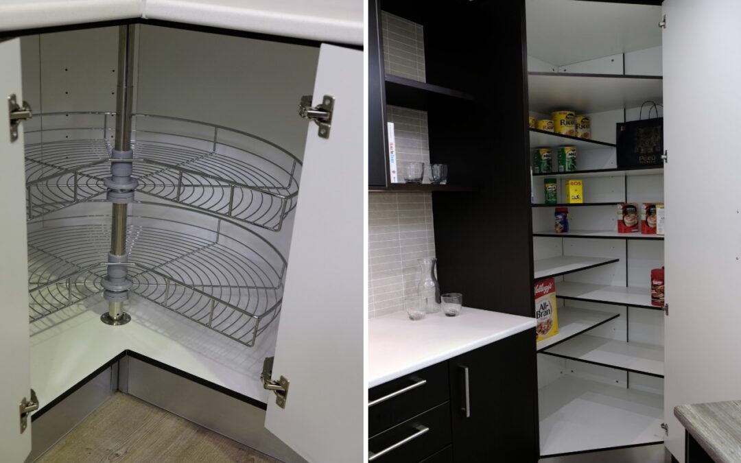 Striped Wenge Kitchen with Supa Gloss white doors