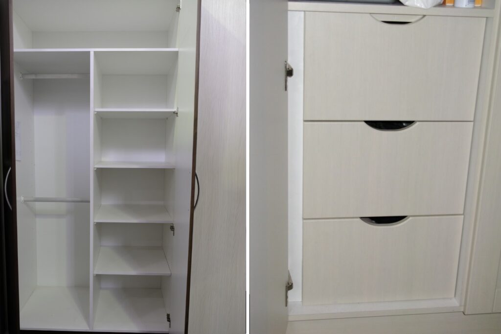 Combination-unit-and-built-in-drawers