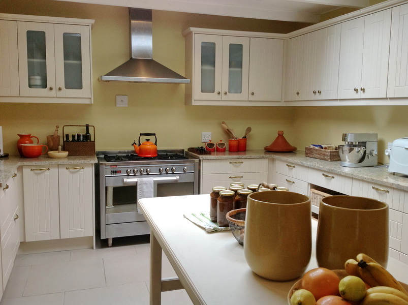 Farmstyle Kitchen with Granite Tops