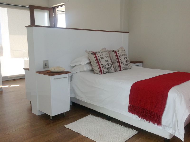 High Gloss PVC wrap doors in the bedroom