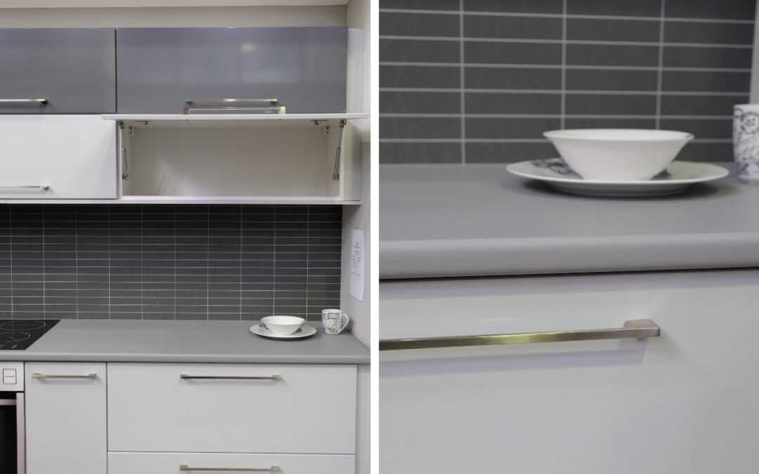 Modern Kitchen with PVC wrap SquareLine doors