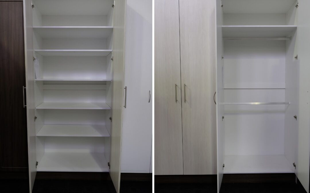 Combination bedroom cupboards